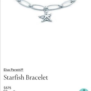 Tiffany & Co Elsa Peretti starfish bracelet
